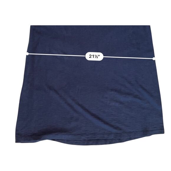 Lilly Pulitzer 26198 Suncrest Swing MEDIUM‎ Modal Cotton Tab Sleeves Navy - Picture 7 of 10